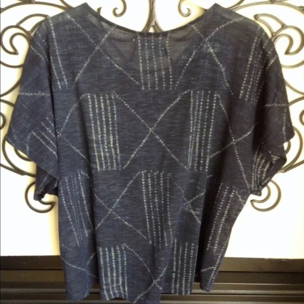 RALPH LAUREN DENIM & supply xs  cotton fringe top - Picture 2 of 6